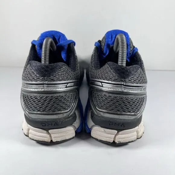 Brooks GTS 17 Blue/Silver Lace Up Running Shoes Sneakers Men's Size 9 - Picture 4 of 8